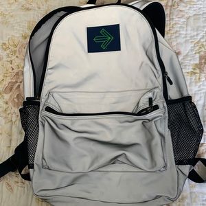 Victorias Secret Silver and Black trim backpack